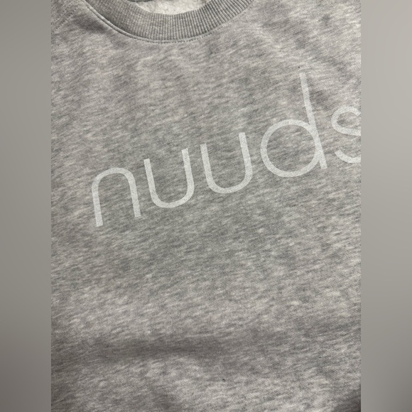 Nuuds Heather Gray Boston Crewneck Sweatshirt - Picture 7 of 7